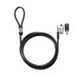HP Keyed Cable Lock 10 mm - Black - T1A62AA