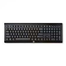 HP Wireless Keyboard K2500 (English & Arabic) Black - E5E78AA