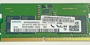 Samsung 8GB DDR5 4800 MHz PC5-38400 SODIMM Laptop Memory RAM