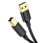 UGREEN USB 2.0 AM to BM Print Cable 2m (Black) – US135