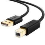 UGREEN USB 2.0 AM to BM Print Cable 5m (Black) – US135