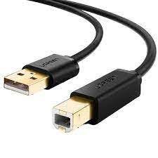 UGREEN USB 2.0 AM to BM Print Cable 5m (Black) - US135