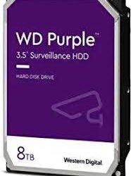 WD Purple Surveillance Hard Drive - 8 TB, 128 MB - WD84PURZ