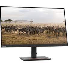 Lenovo S27e-20 27 inch FHD Monitor, Raven Black Connectivity 1 VGA, 1 HDMI 1.4 - 62AFKAT2UK