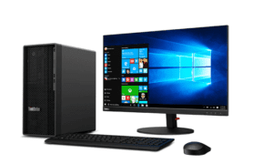 Lenovo ThinkStation P340 Tower, Intel Core i7 10700, 8GB, 1TB HDD, No OS - 30DHS1YQ00