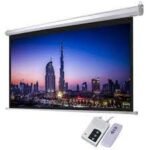 Auto Electric Projector Screen 200 x 200 cm - 78 by 78 inches