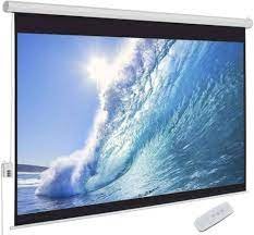 Auto Electric Projector Screen 300 x 300 cm - 118 by 118 Inches