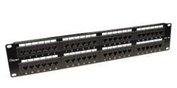 Giganet category 6A Utp 19 inch 48port patch panel