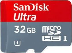 SanDisk MicroSD CLASS 10 100MBPS 32GB with Adapter