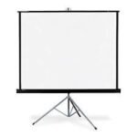 Tripod Projector Screen 240 x 240 cm - 94 by 94 Inch