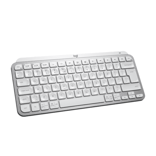 Logitech MX Keys Mini Wireless Illuminated Keyboard - Pale Gray