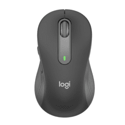 Logitech Signature M650 Wireless and Bluetooth Mouse - Graphite