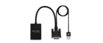 VGA-to-HDMI® Adaptor Kit with Audio Support PROLINK-V2H BLACK