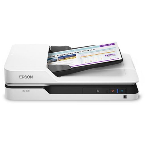 Epson Workforce DS-1630 Flatbed Color Document Scanner – B11B239402BB