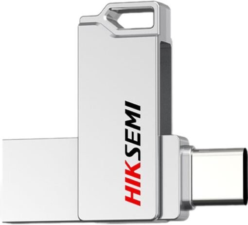 HiKVision/HiKSemi USB 256GB Flash Drive USB 3.2 to TYPE-C (HS-USB-E327C 256G U3 Silver)