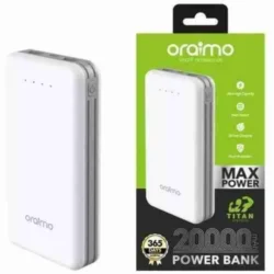 Oraimo OPB-P204D 20000mah Dual Output Fast PD Powerbank