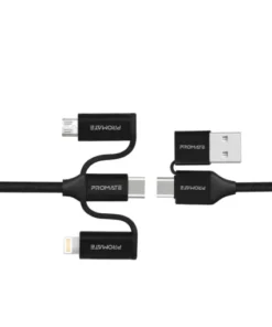 Promate 6-in-1 USB C Hub 60W 1.2Mtrs Cable PENTAPOWER