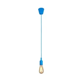 Hanging E27(Screw) Pendant Holder – Sky Blue