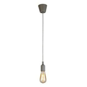 Hanging-E27_Screw_-Pendant-Holder-–-Grey