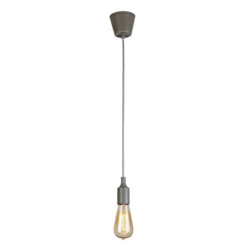 Hanging E27(Screw) Pendant Holder – Grey