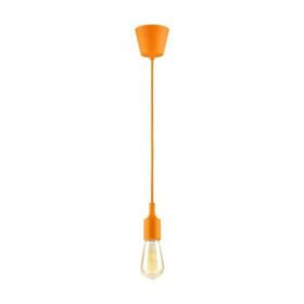 Hanging E27(Screw) Pendant Holder – Orange