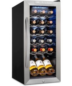 SL-9 Wine Refrigerator Under-conter with a single zone with LED light