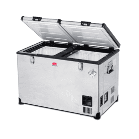 SnoMaster 81.5L Stainless Steel Portable Fridge