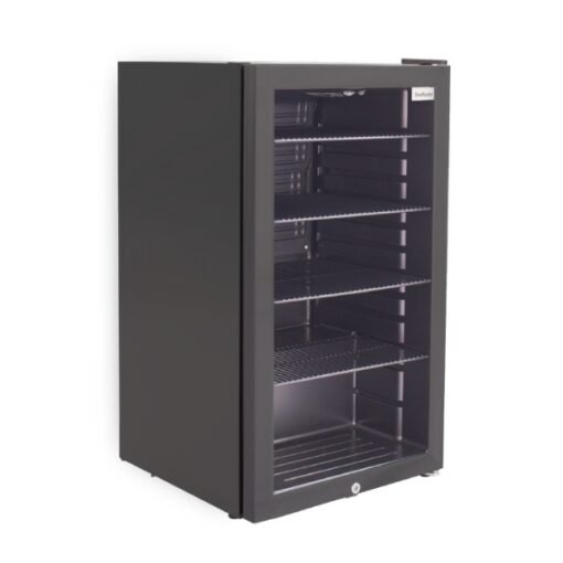 SnoMaster - 68L Counter-Top Retro Beverage Cooler - Black (SC-70R)