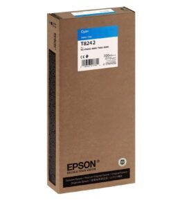 Epson T8242 (T824200) Cyan Original UltraChrome Ink Cartridge (350ml) C13T824200