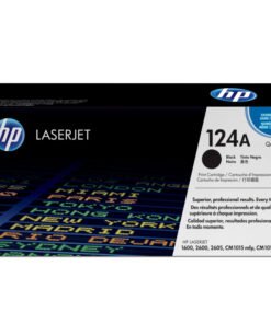HP 124A Black (Q6000A) Original LaserJet Toner Cartridge