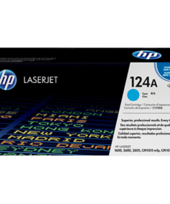 HP 124A Cyan (Q6001A) Original LaserJet Toner Cartridge