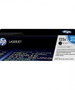 HP 125A Black Original LaserJet Toner Cartridge (CB540A)
