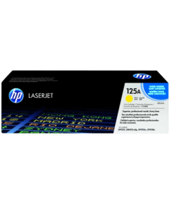 HP 125A Yellow Original LaserJet Toner Cartridge, CB542A