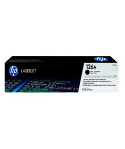 HP 126A Black Original LaserJet Toner Cartridge, CE310A