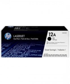 HP 12A Black Original LaserJet Toner Cartridges (Q2612A)