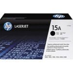 HP 15A Black Original LaserJet Toner Cartridge (C7115A)