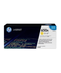 HP 650A Yellow Original LaserJet Toner Cartridge, CE272A