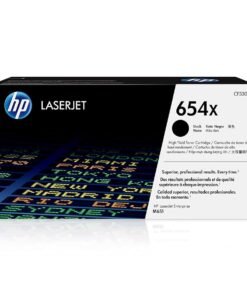 HP 654X High Yield Black Original LaserJet Toner Cartridge, CF330X
