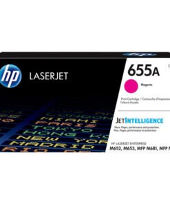 HP 655A Magenta Original LaserJet Toner Cartridge, CF453A