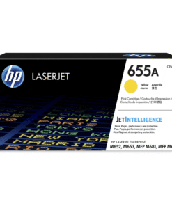 HP 655A Yellow Original LaserJet Toner Cartridge, CF452A