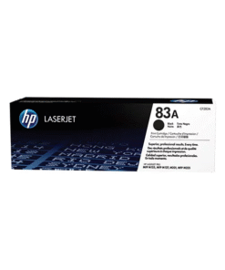 HP 83A Black Original LaserJet Toner Cartridge, CF283A