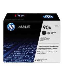 HP 90A Black Original LaserJet Toner Cartridge, CE390A