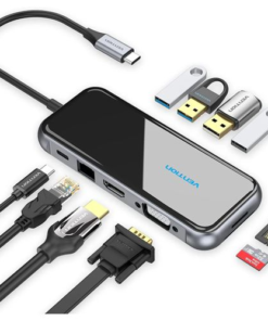 Vention USB-C Multi-Functional 10 in 1 Docking Station VEN TQWHB