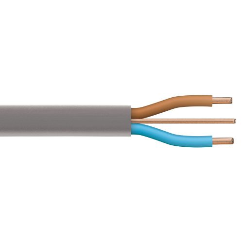 1.0 mm Twin with Earth PVC Insulated Cable 