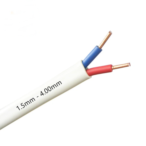 1.5mm Twin Flat 2-Core PVC Insulated Electrical Cable