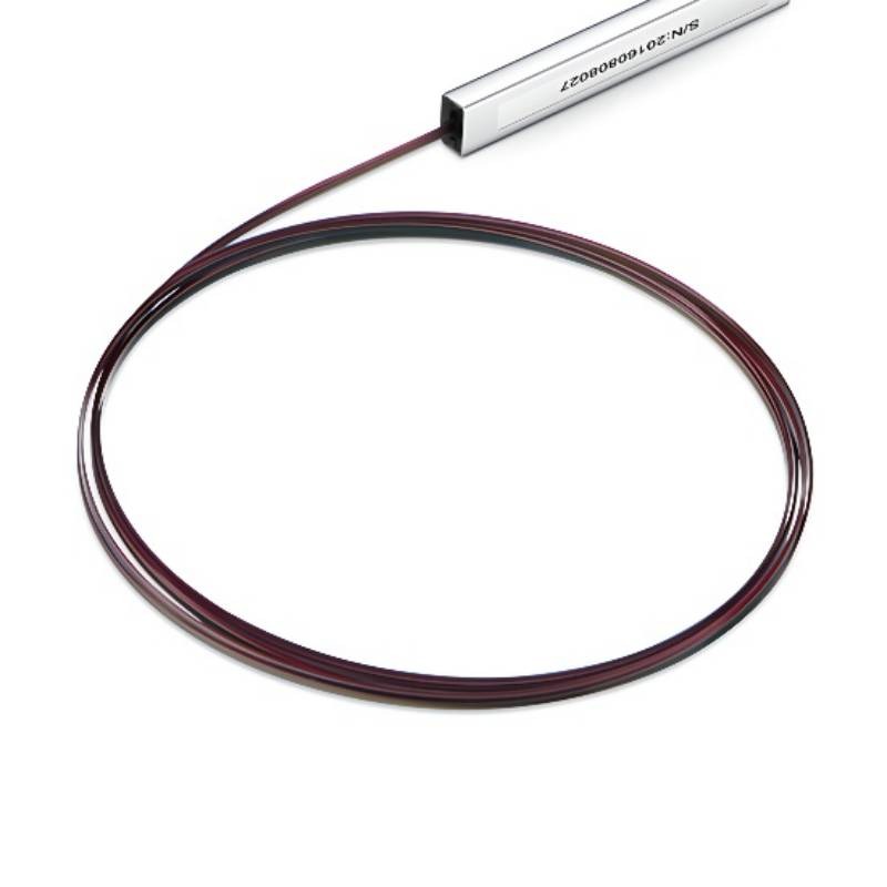 1X16 Bare PLC Steel Tube 250µm Single Mode Fiber Splitter