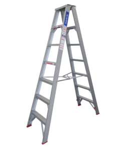 Aluminium Double-Sided A Shape Ladder 9 Steps (IDSL9)