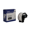 Brother Compatible DK-22205 Black on White Label Tape