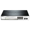 D‑Link DGS‑1210‑10P 8‑Port Gigabit Smart Managed PoE Switch with 2 Gigabit SFP Ports
