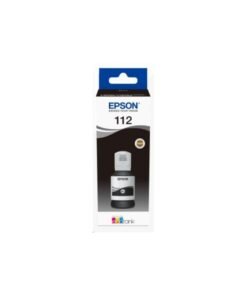 Epson 112 Black Ecotank Pigment Ink Bottle (C13T06C14A)